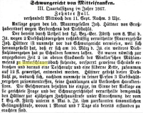 Fürther Tagblatt 1867