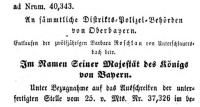 königlich bayerische Amtsblatt 1863a