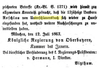 königlich bayerisches Amtsblatt 1863b